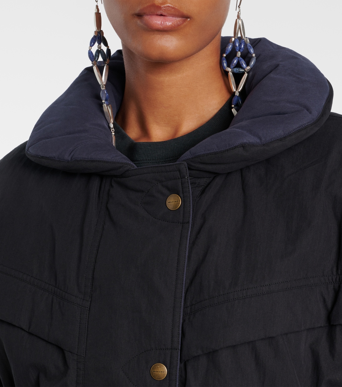 Damone hooded cotton-blend jacket | Marant Etoile