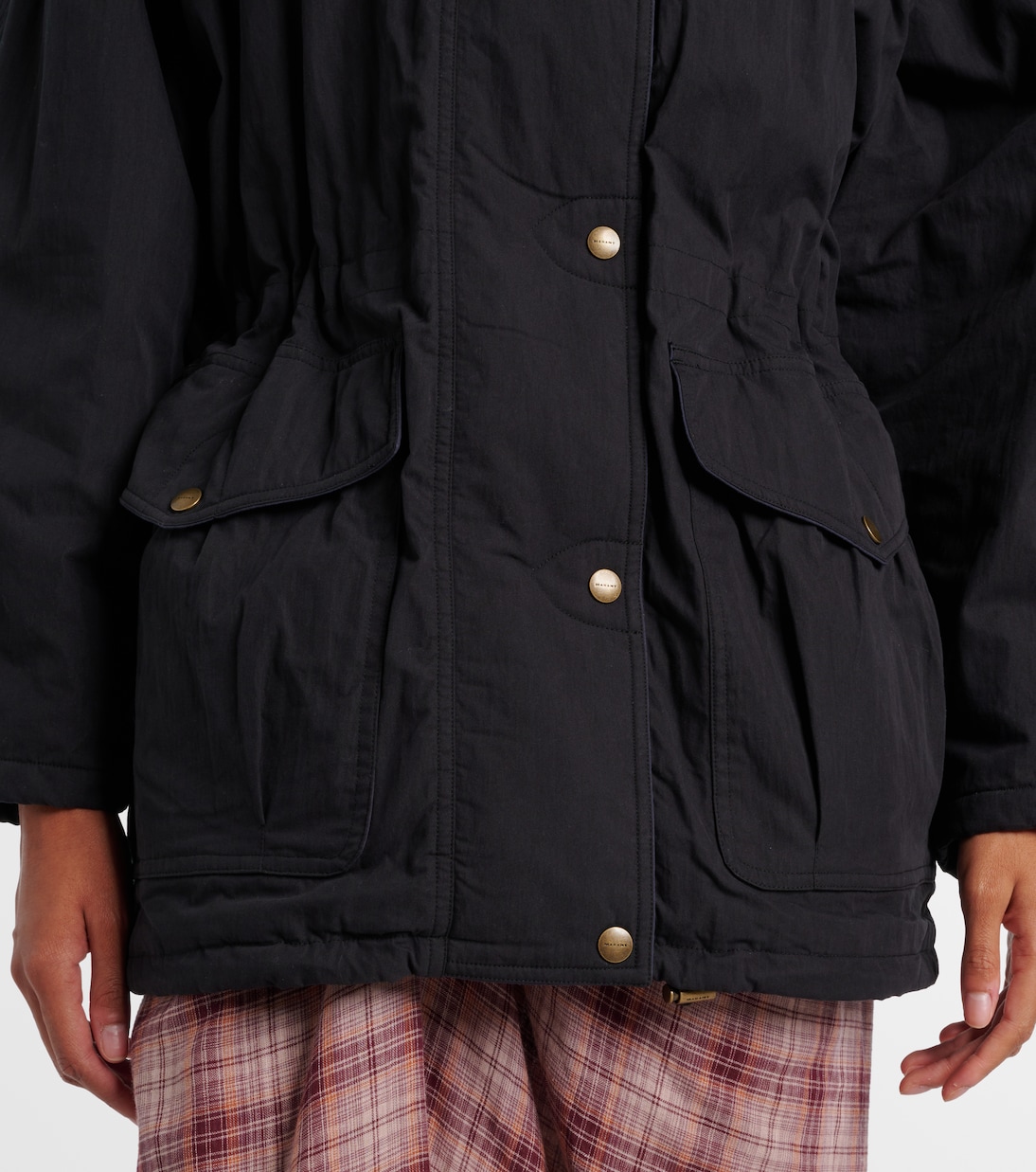 Damone hooded cotton-blend jacket | Marant Etoile