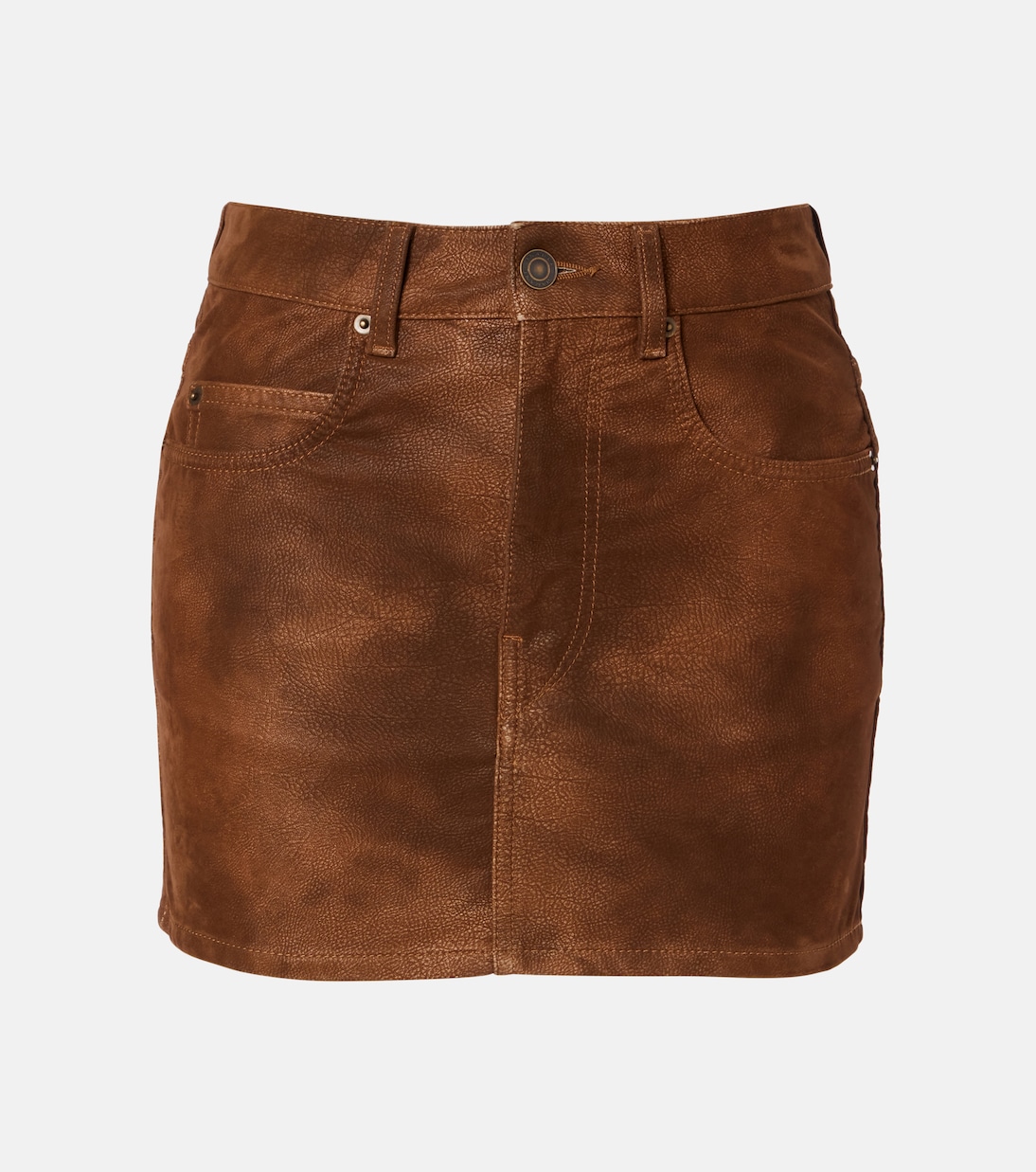 Minifalda Kimmy de piel sintética | Marant Etoile