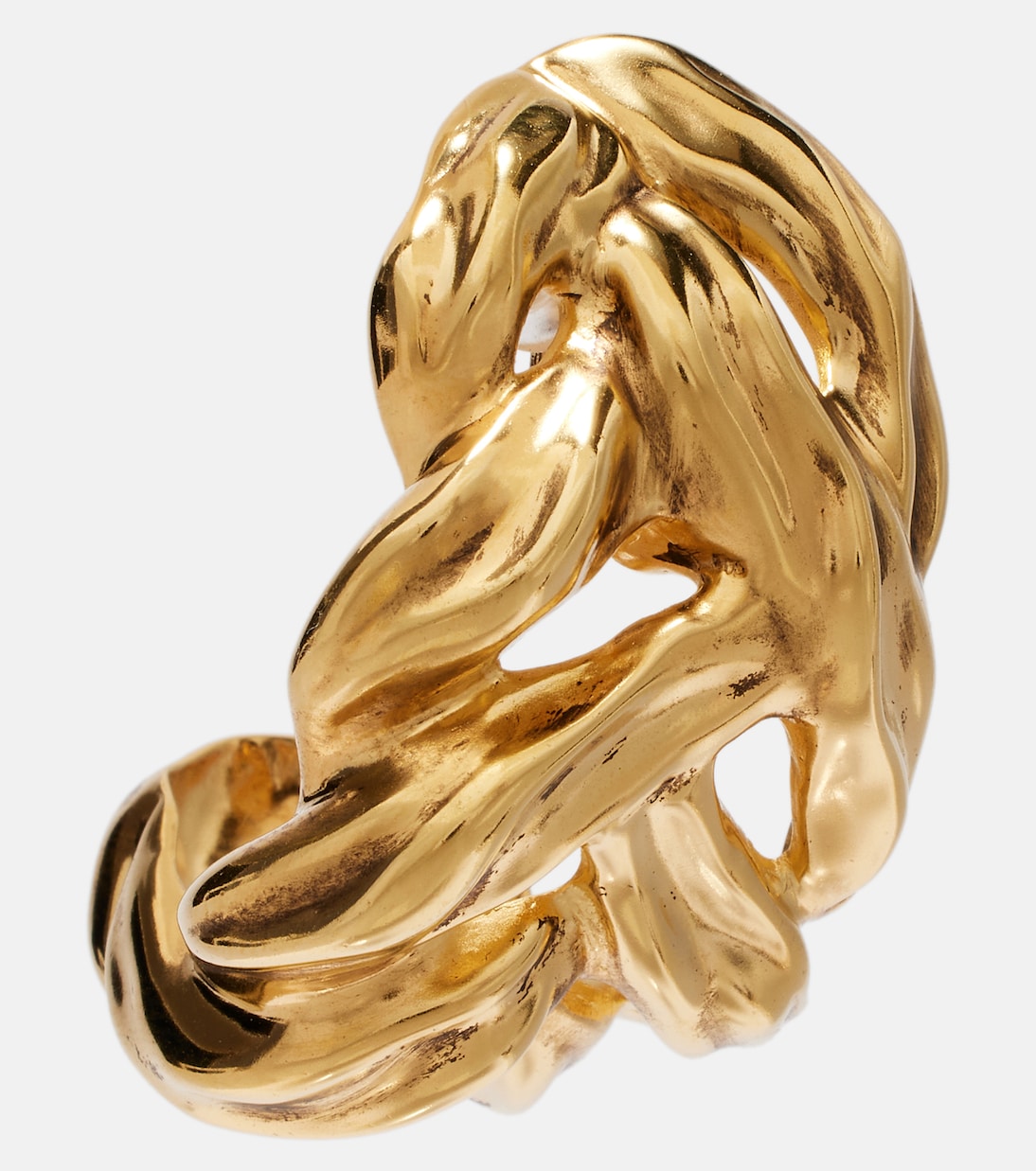 Boucles d’oreilles clip Wheat Chain | Saint Laurent