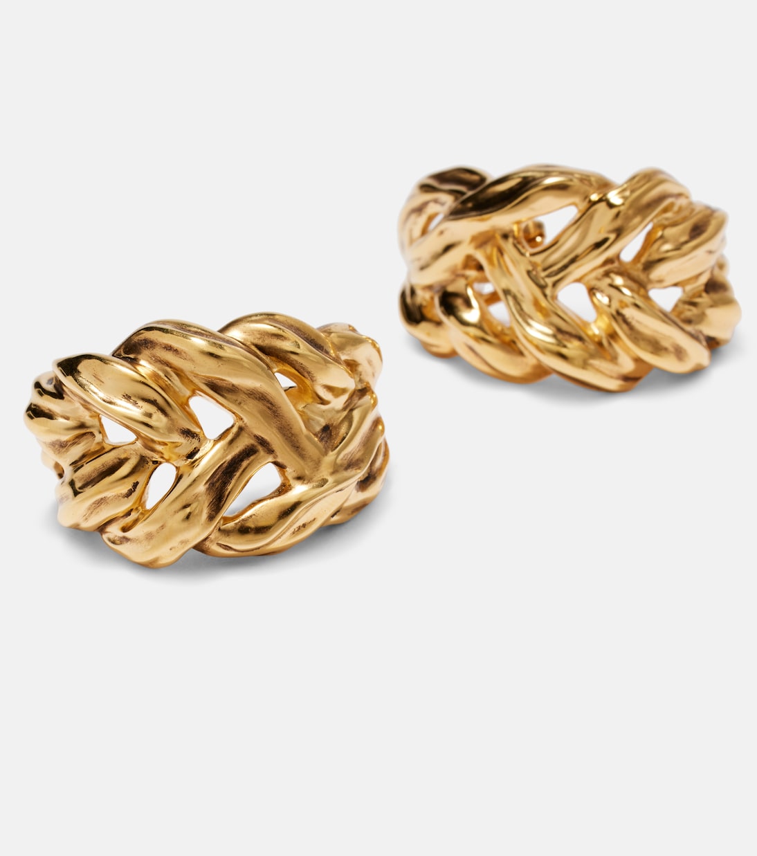 Boucles d’oreilles clip Wheat Chain | Saint Laurent
