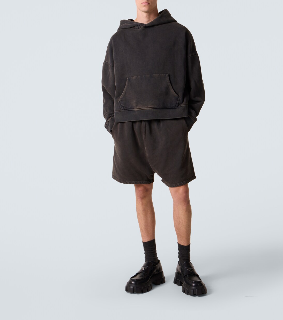Cotton Bermuda shorts | Entire Studios