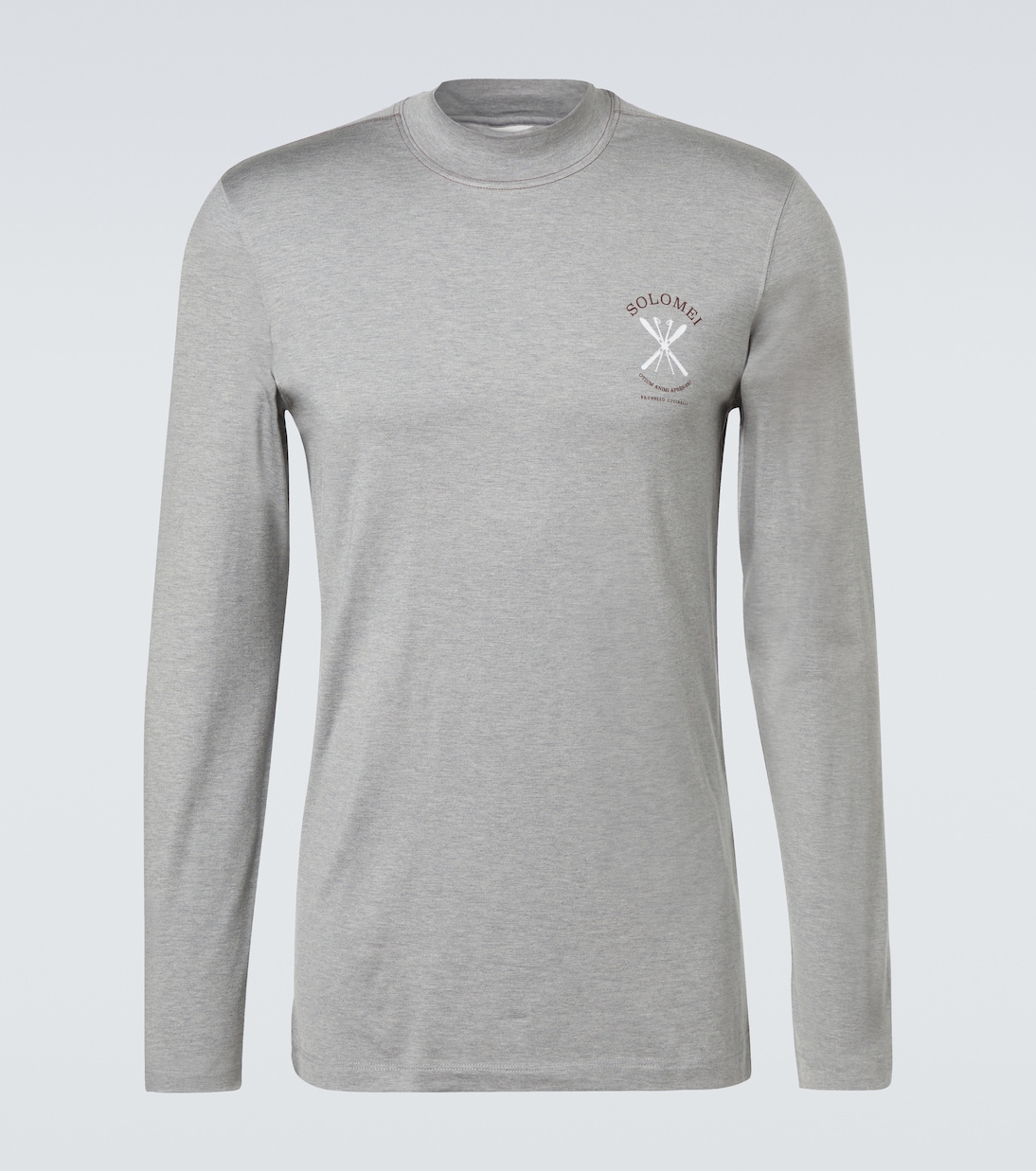Silk ski T-shirt | Brunello Cucinelli