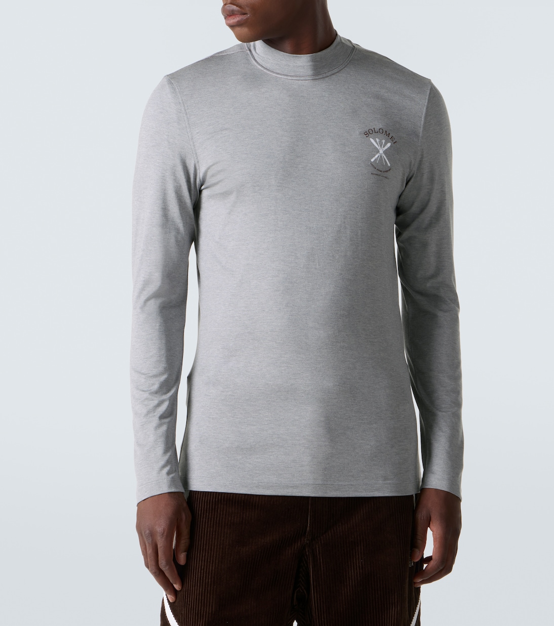 Silk ski T-shirt | Brunello Cucinelli