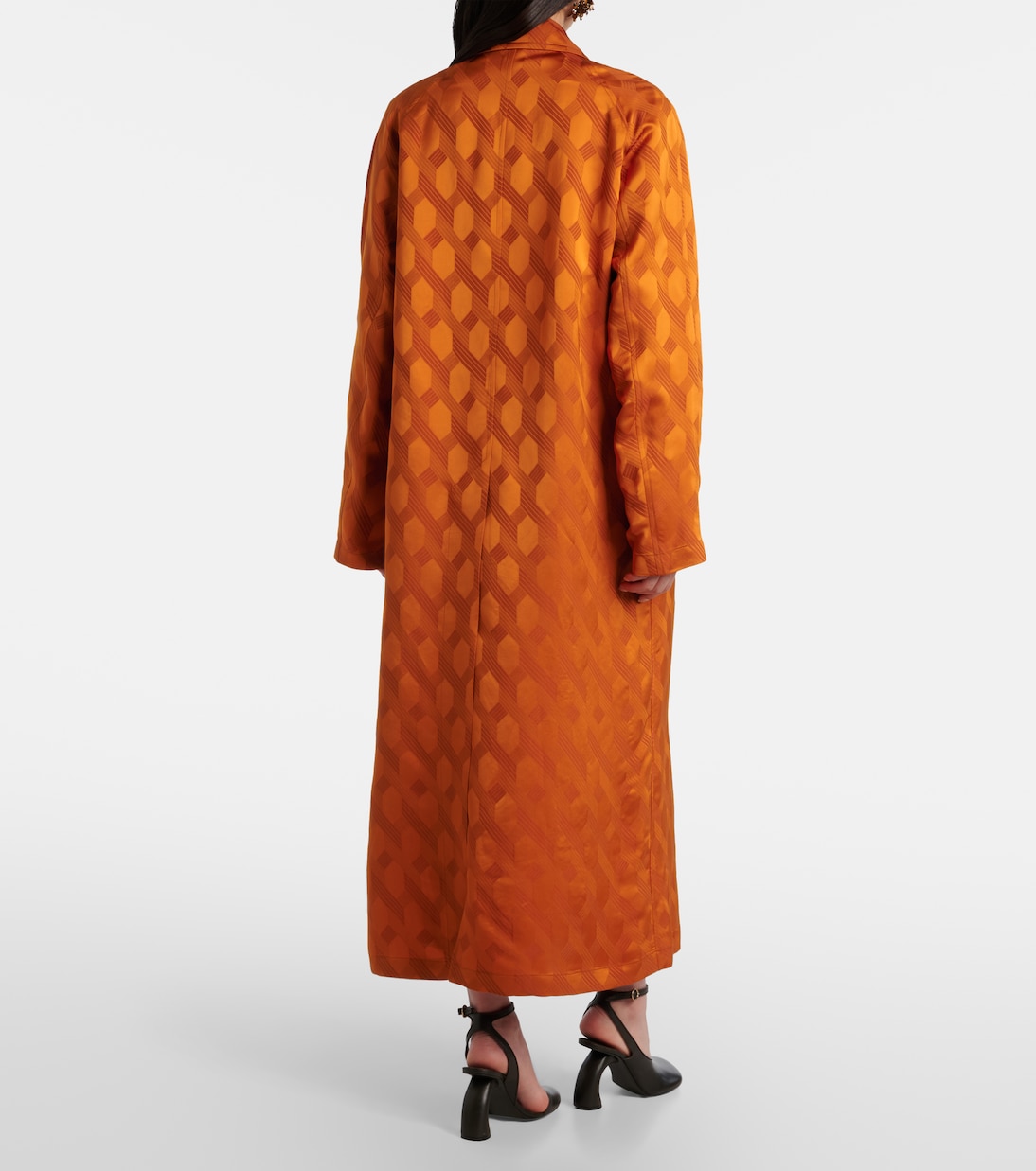 Printed coat | Dries Van Noten