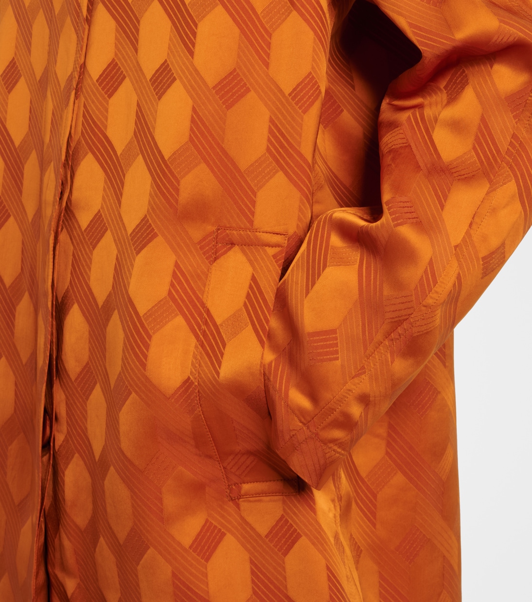 Printed coat | Dries Van Noten