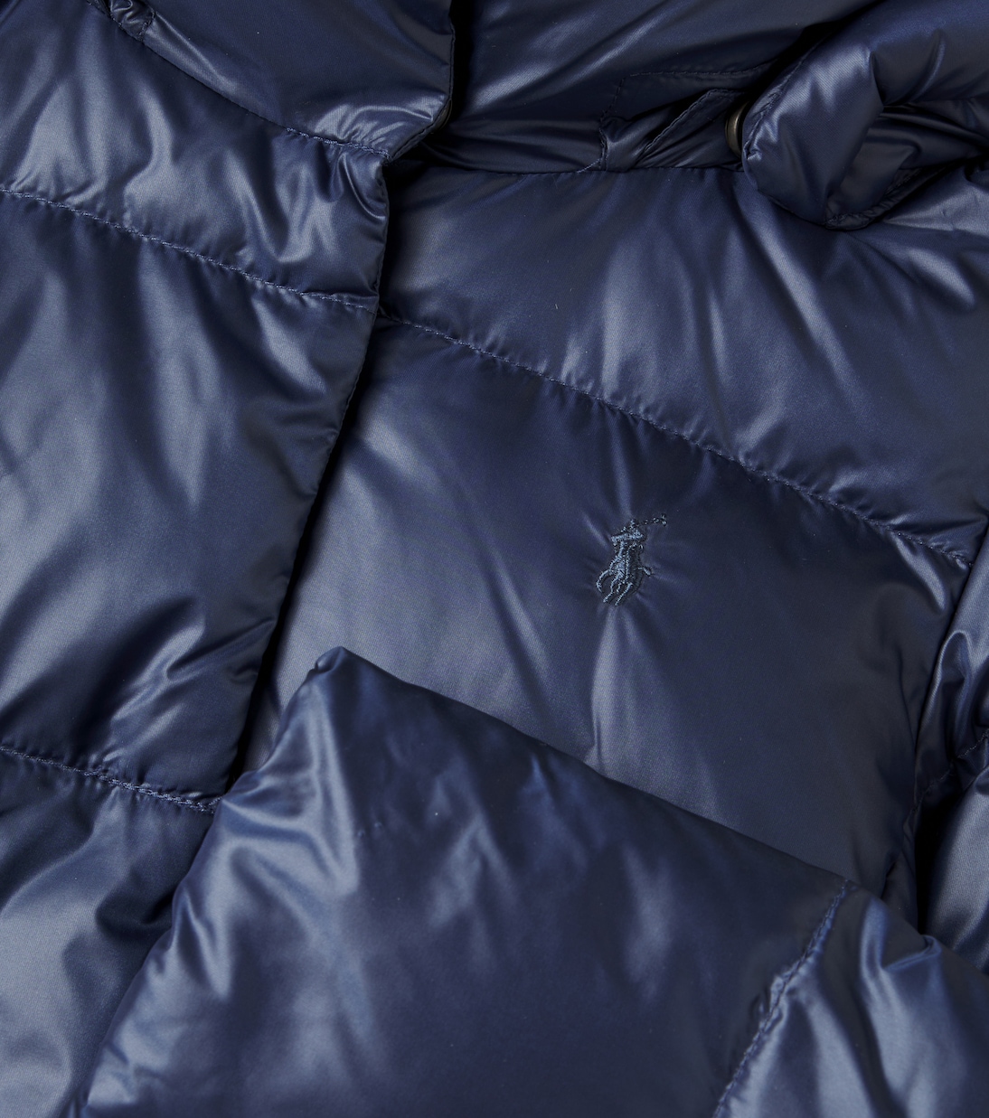 Quilted down coat | Polo Ralph Lauren Kids