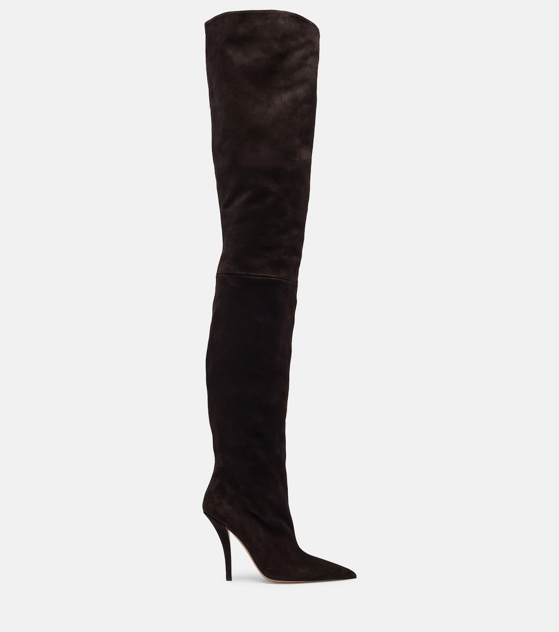 Jessica 105 suede over-the-knee boots | Paris Texas
