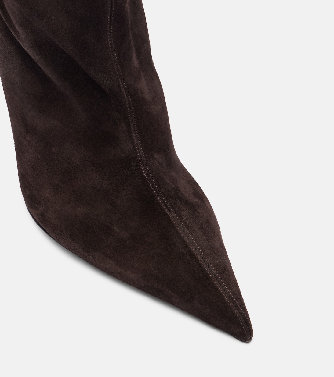 Jessica 105 suede over-the-knee boots | Paris Texas