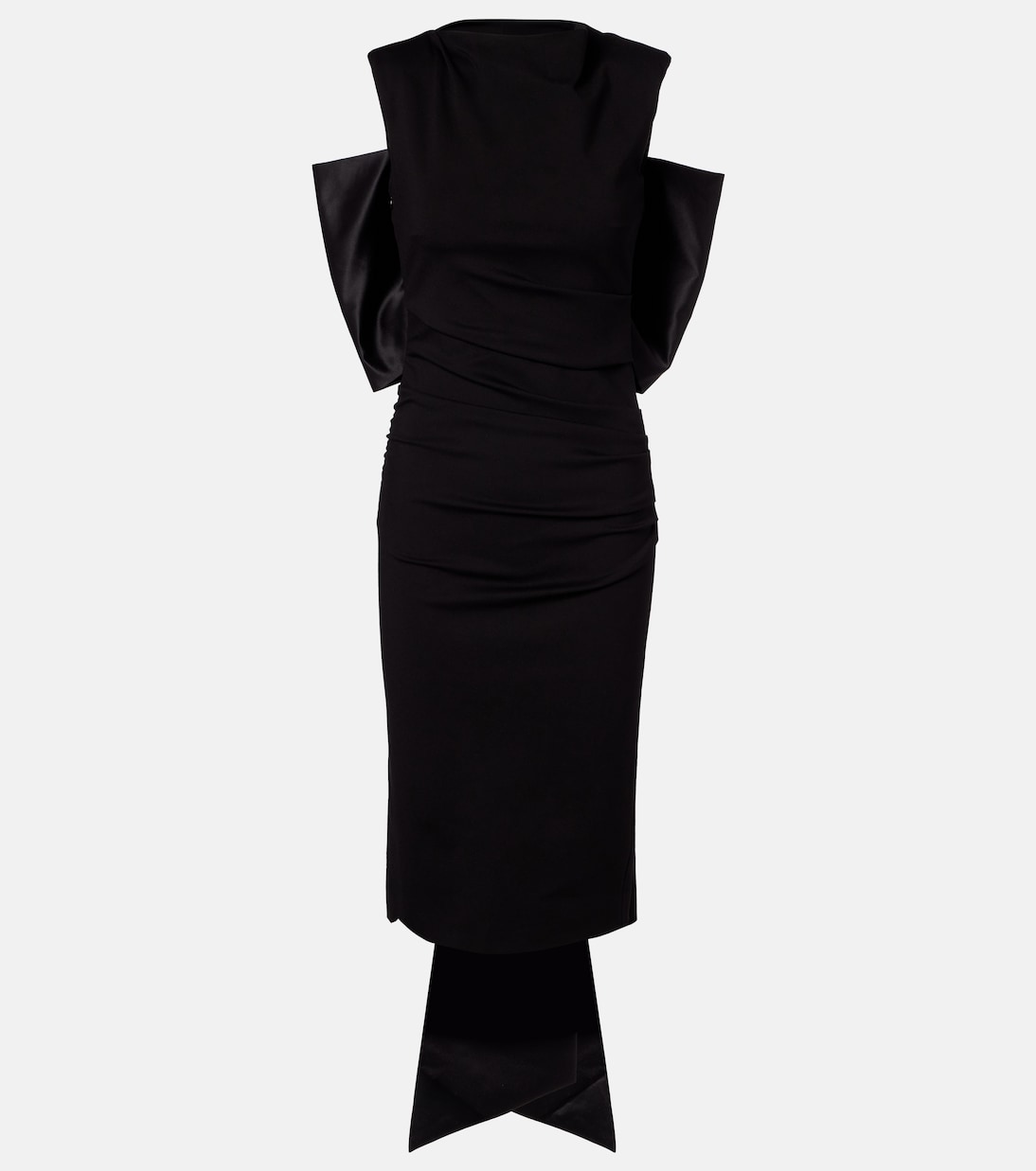 Midikleid mit Satin | Dorothee Schumacher