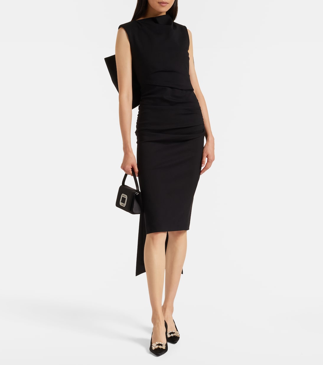 Midikleid mit Satin | Dorothee Schumacher