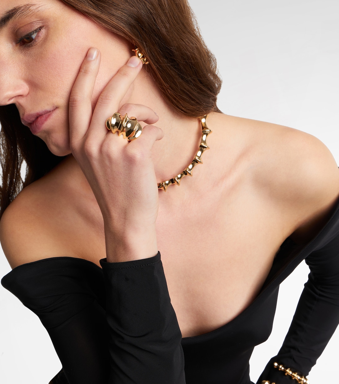 Ring Murphy, 10kt vergoldet | Jennifer Fisher