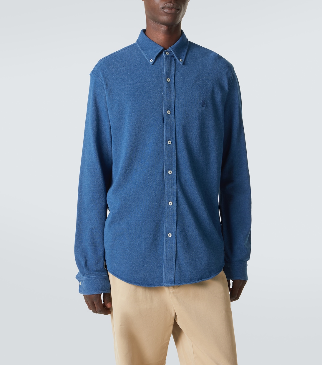 Cotton mesh shirt | Polo Ralph Lauren