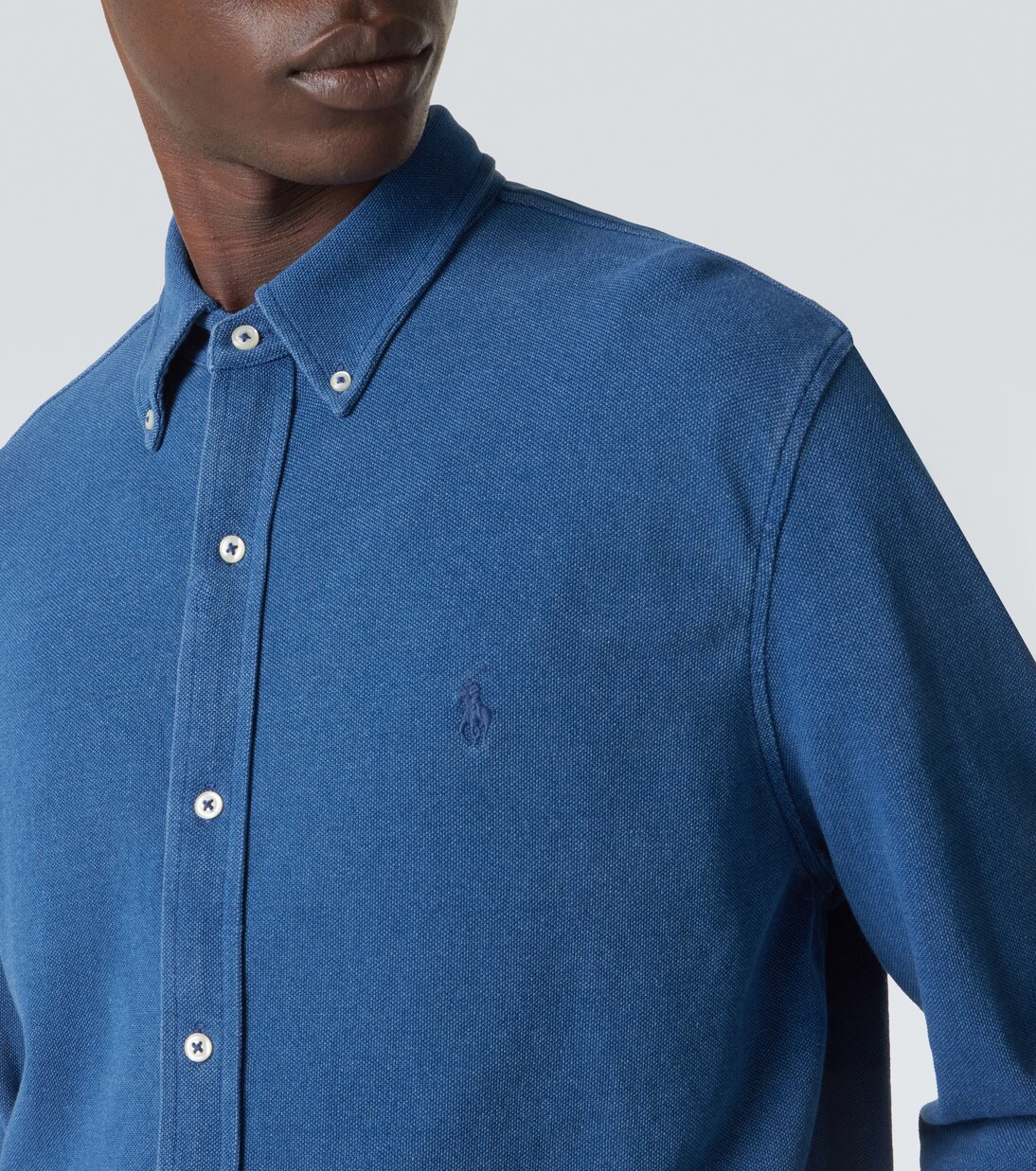Cotton mesh shirt | Polo Ralph Lauren