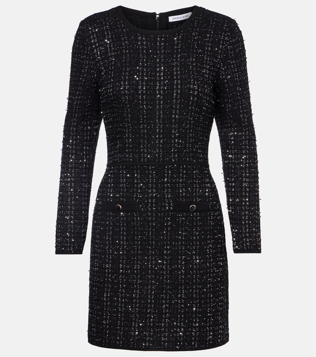 Abito corto Channing in tweed  | Veronica Beard
