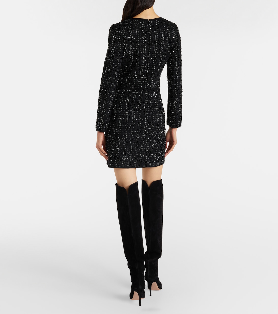 Abito corto Channing in tweed  | Veronica Beard