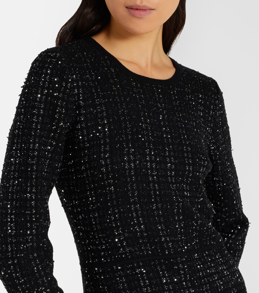Abito corto Channing in tweed  | Veronica Beard