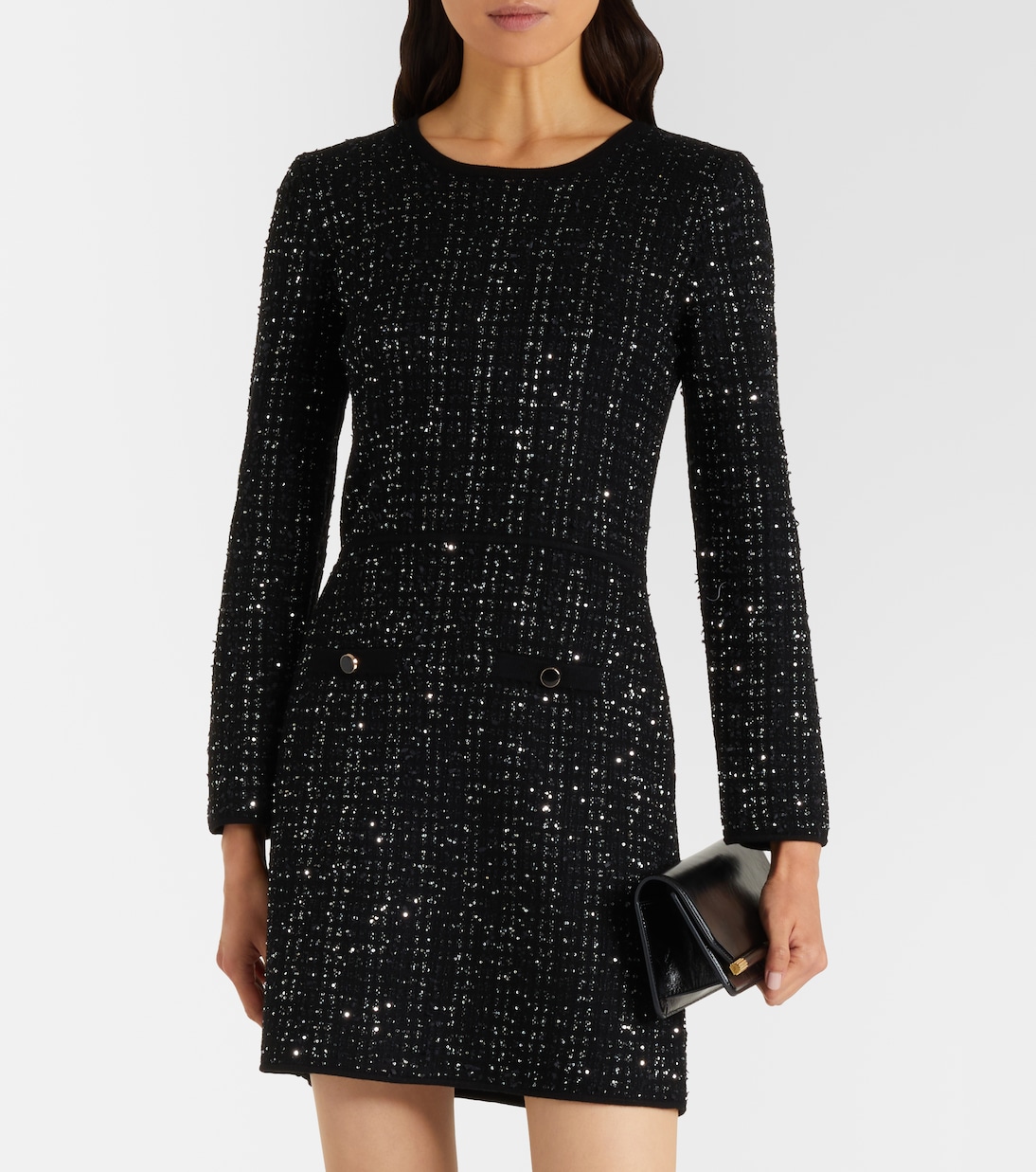 Abito corto Channing in tweed  | Veronica Beard