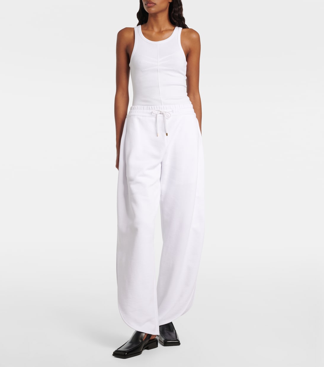 Cotton jersey sweatpants  | Alaïa