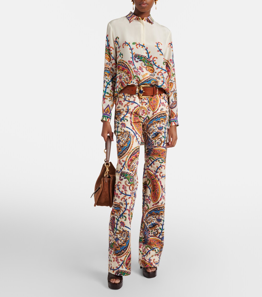 High-Rise Flared Jeans | Etro