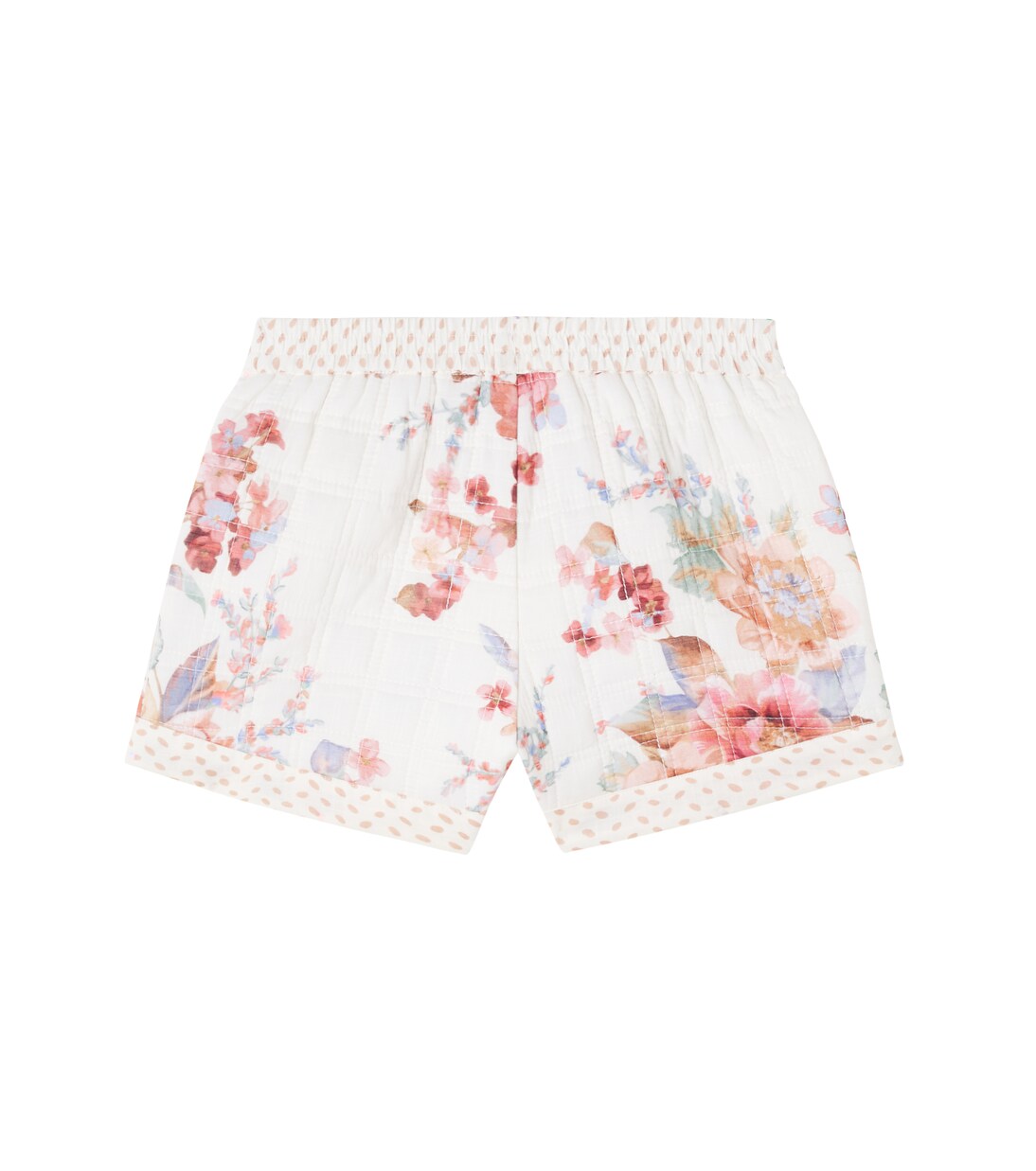 Awaken floral quilted cotton shorts | Zimmermann Kids