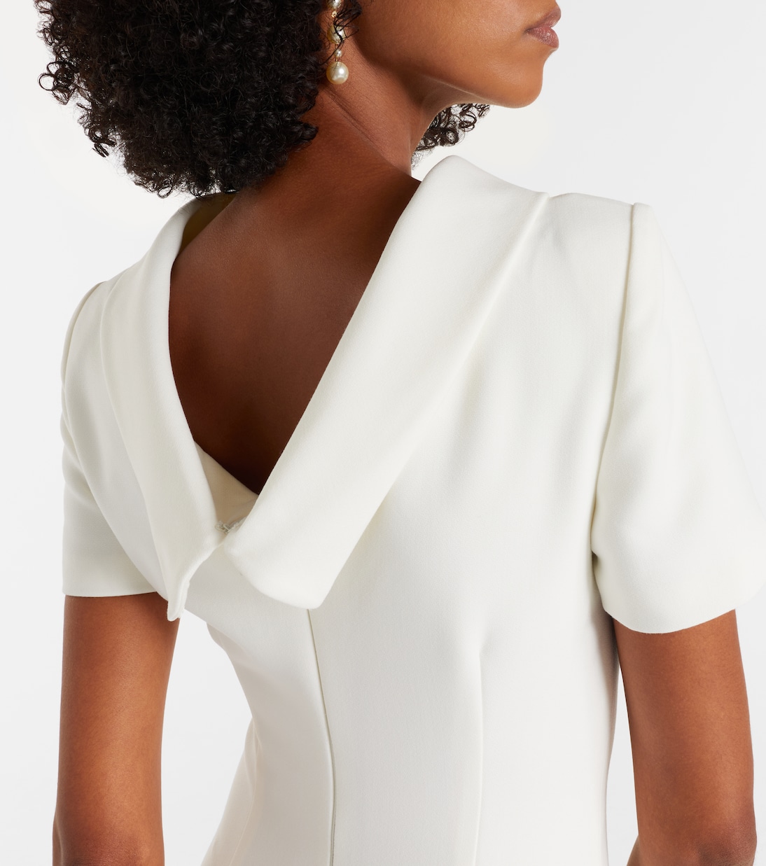 Crêpe cocktail dress | Roland Mouret