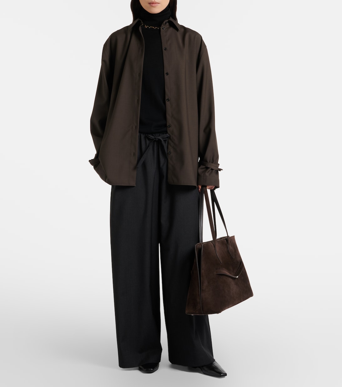 울 와이드 팬츠 | Toteme