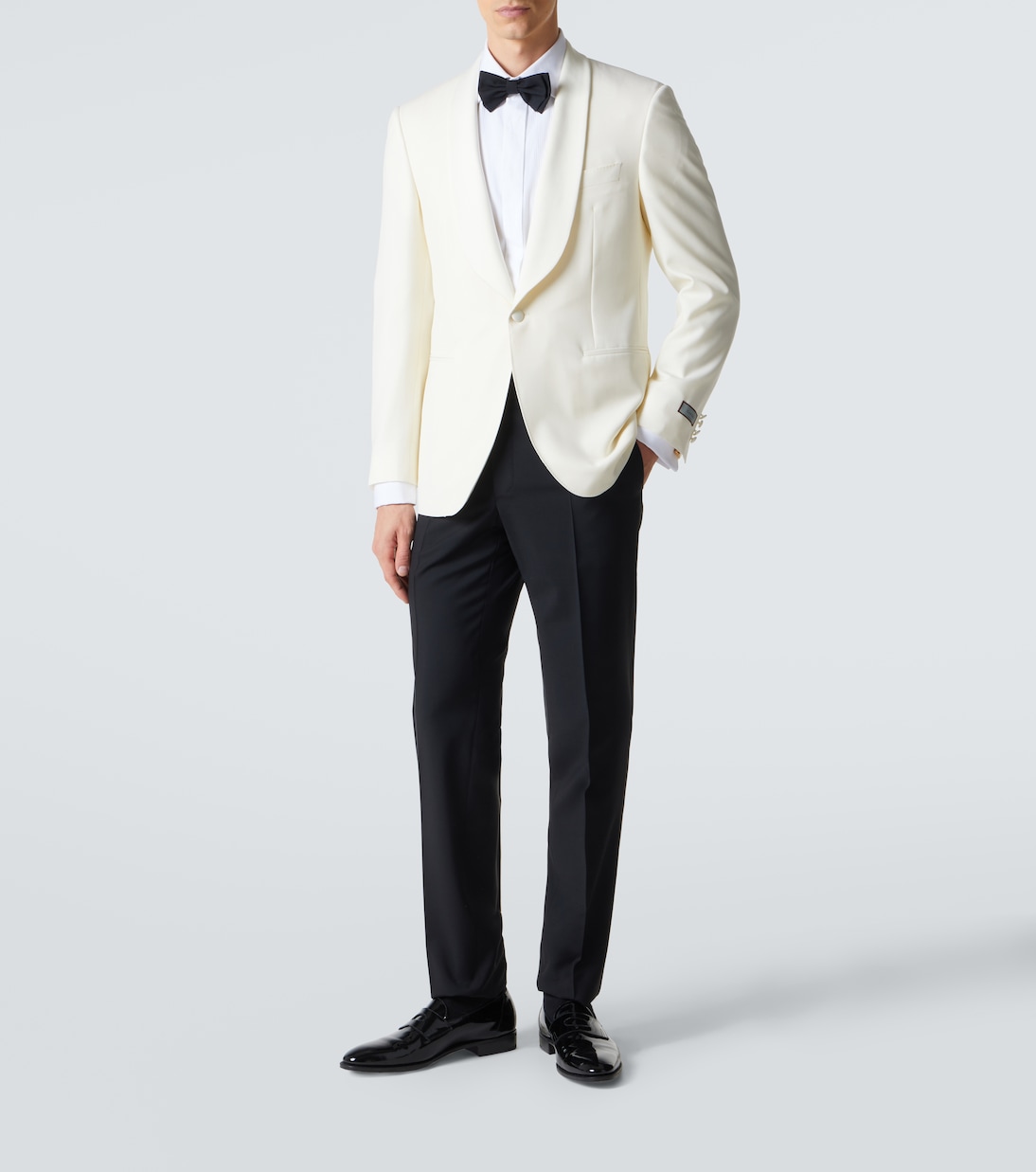 Wool and mohair suit pants | Canali