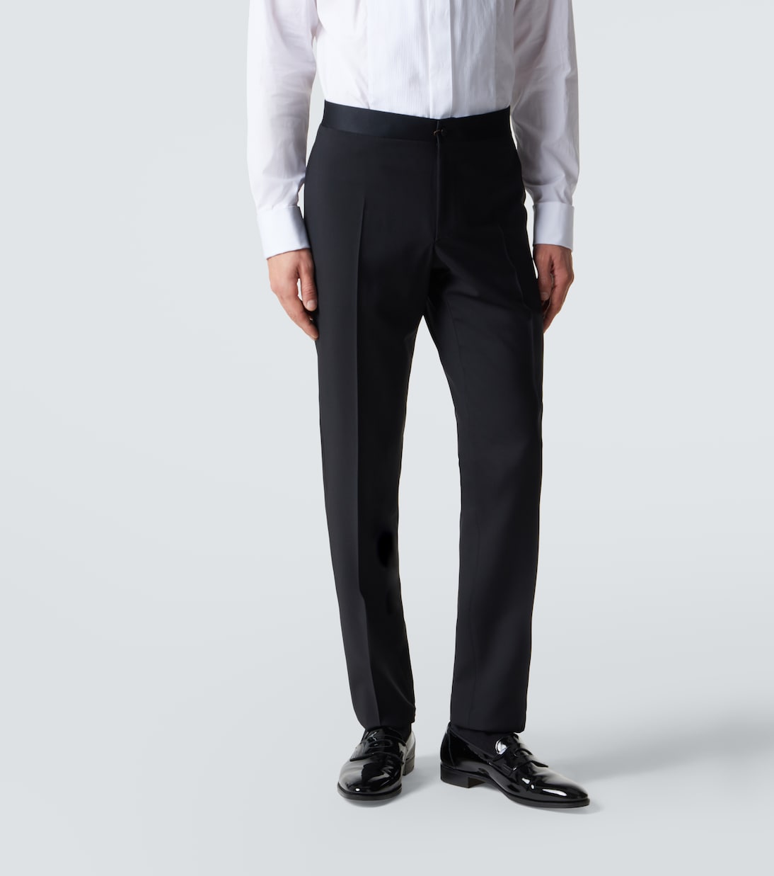 Wool and mohair suit pants | Canali