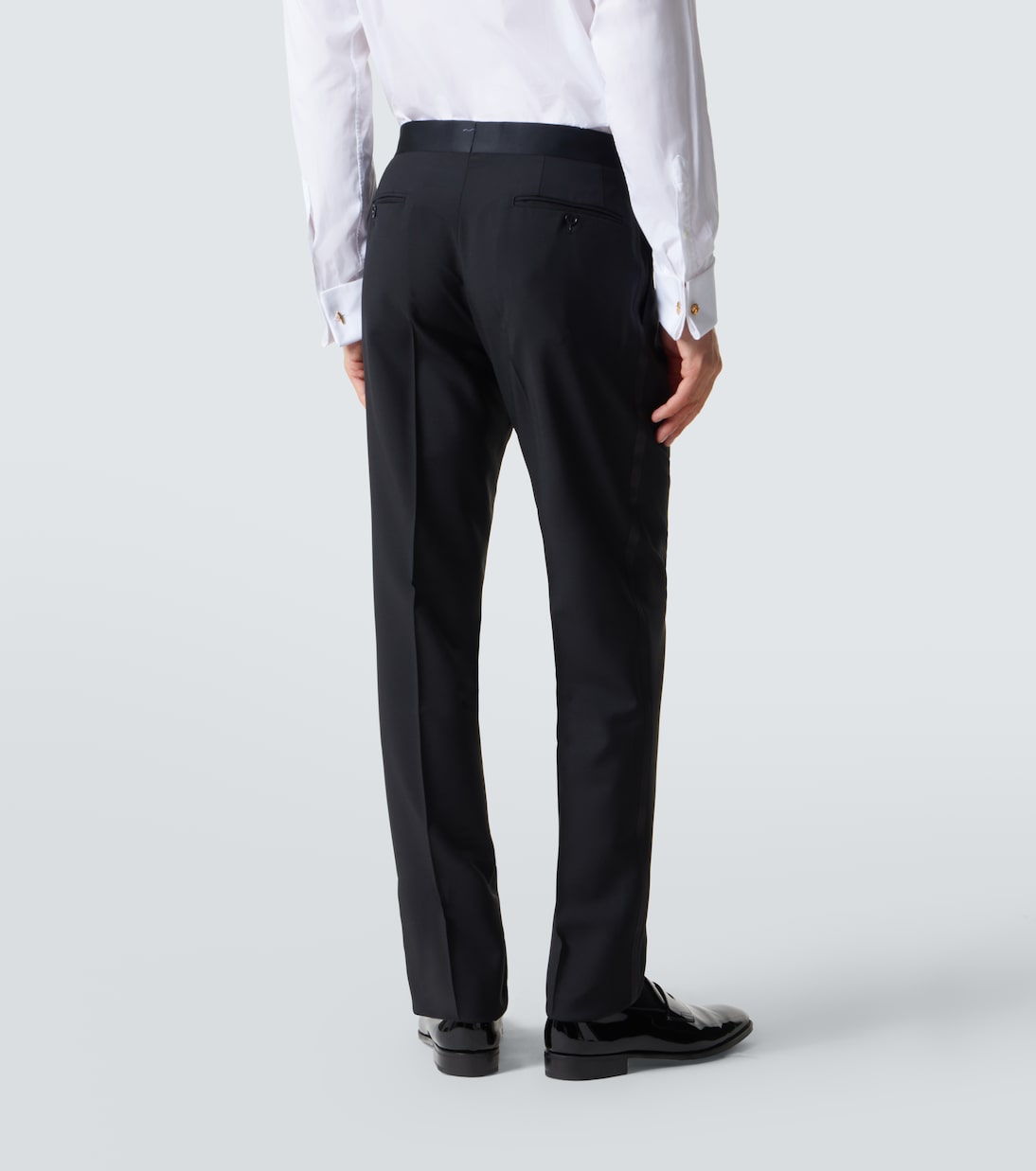 Wool and mohair suit pants | Canali