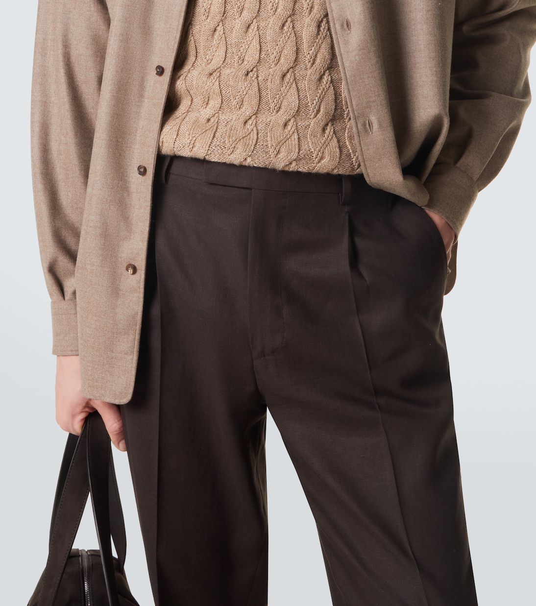 Cotton straight pants | Zegna