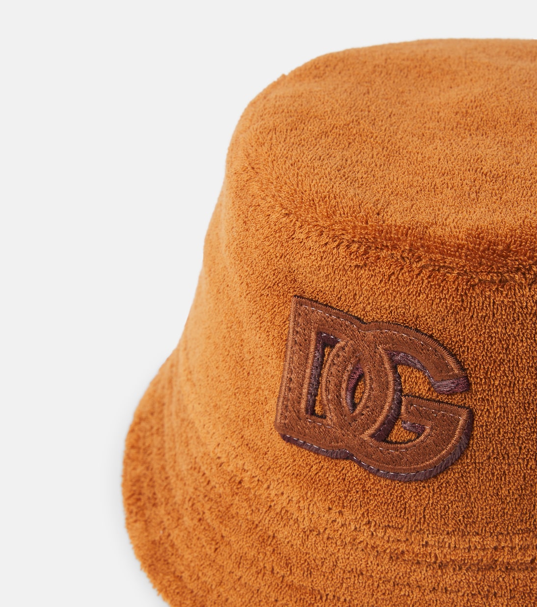 DG cotton terry bucket hat | Dolce&Gabbana Kids