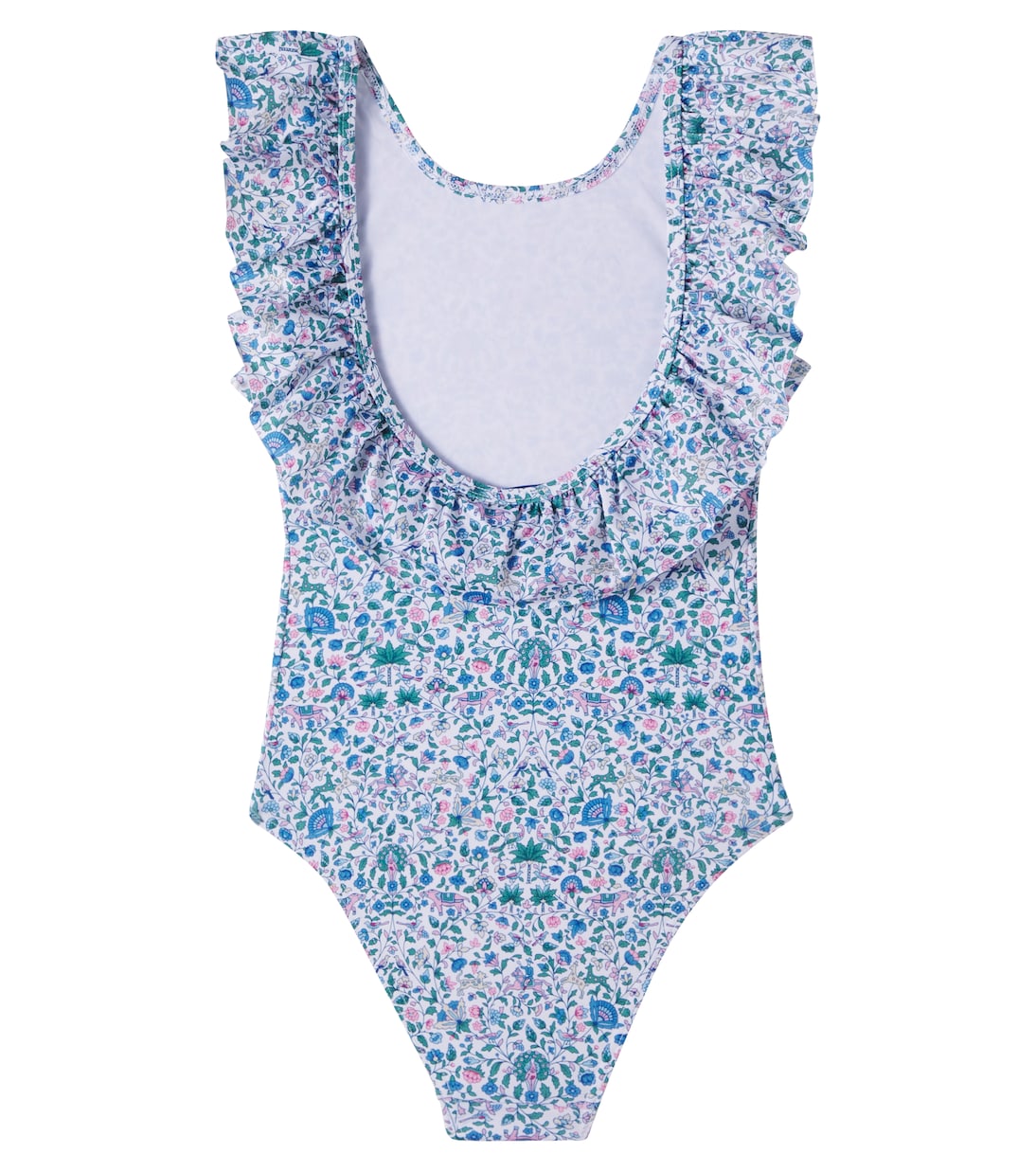 Printed ruffled swimsuit | Tartine et Chocolat