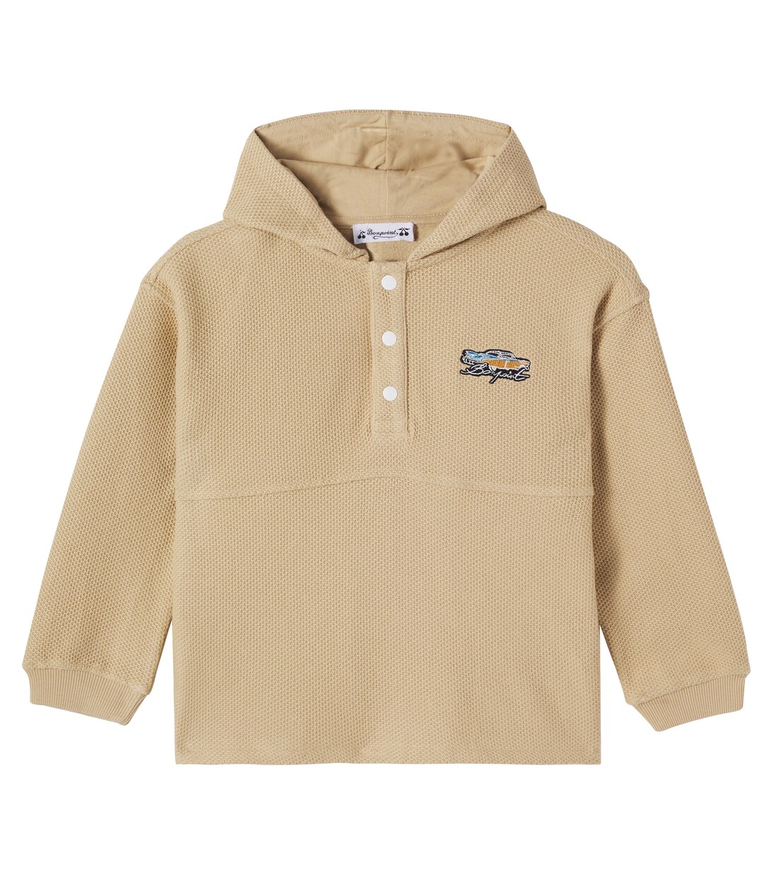 Edan cotton hoodie | Bonpoint