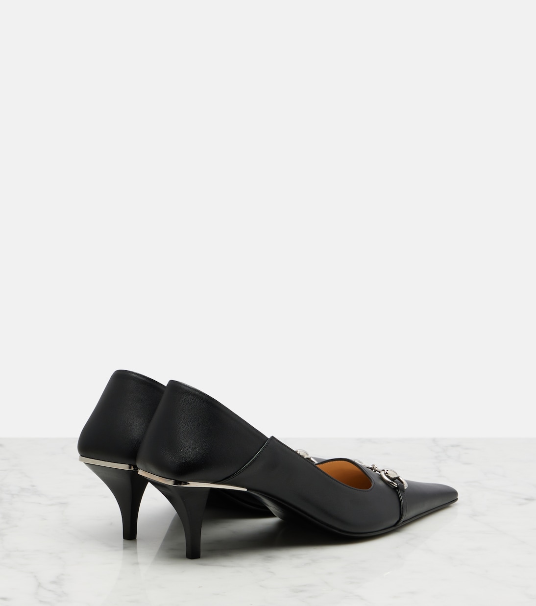 Salones Vittoria de piel con Horsebit | Gucci