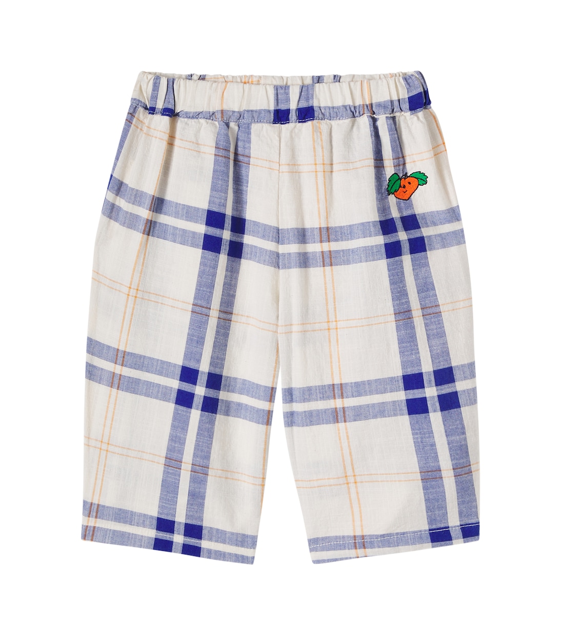 Baby Fun Tartan cotton pants | Bobo Choses