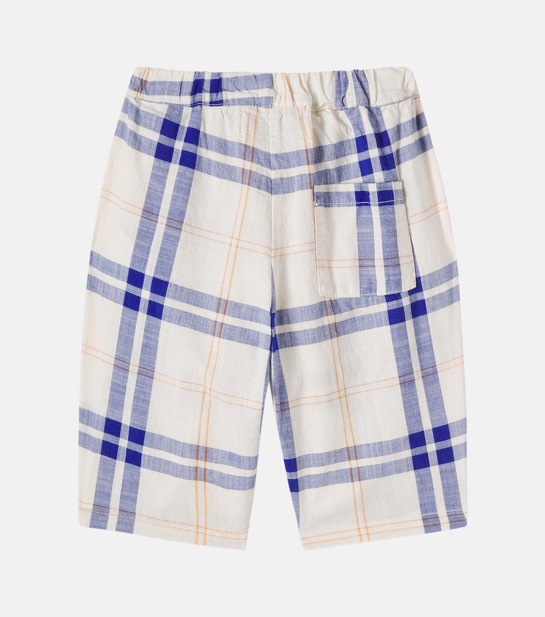 Baby Fun Tartan cotton pants | Bobo Choses