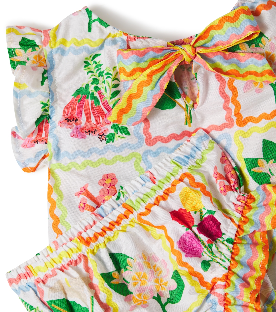 Baby cotton dress and bloomers set | Fábula