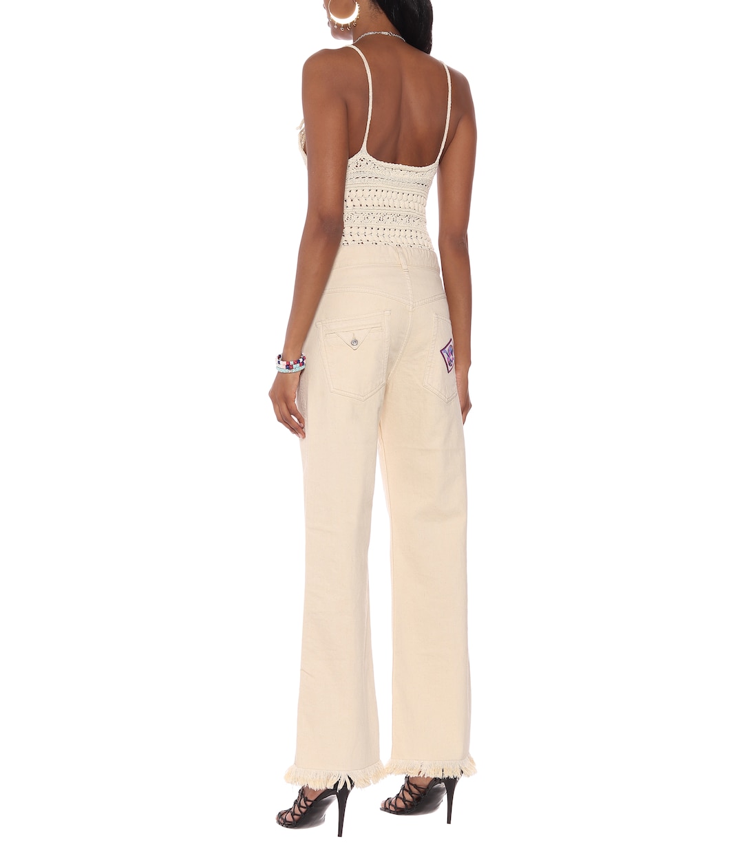 Elvira high-rise wide-leg jeans | Isabel Marant