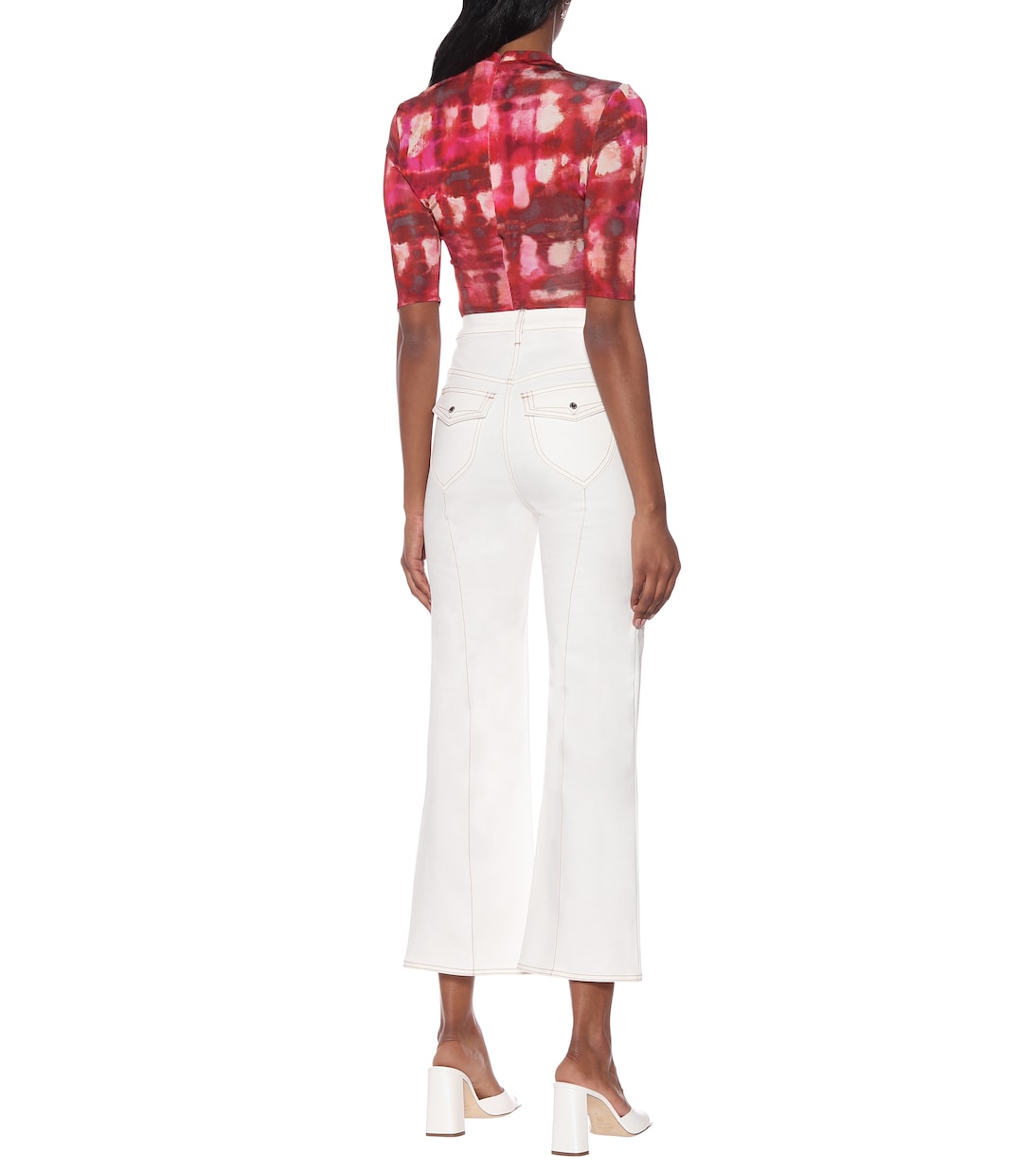 Jeans Captain Corello de tiro alto | ELLERY