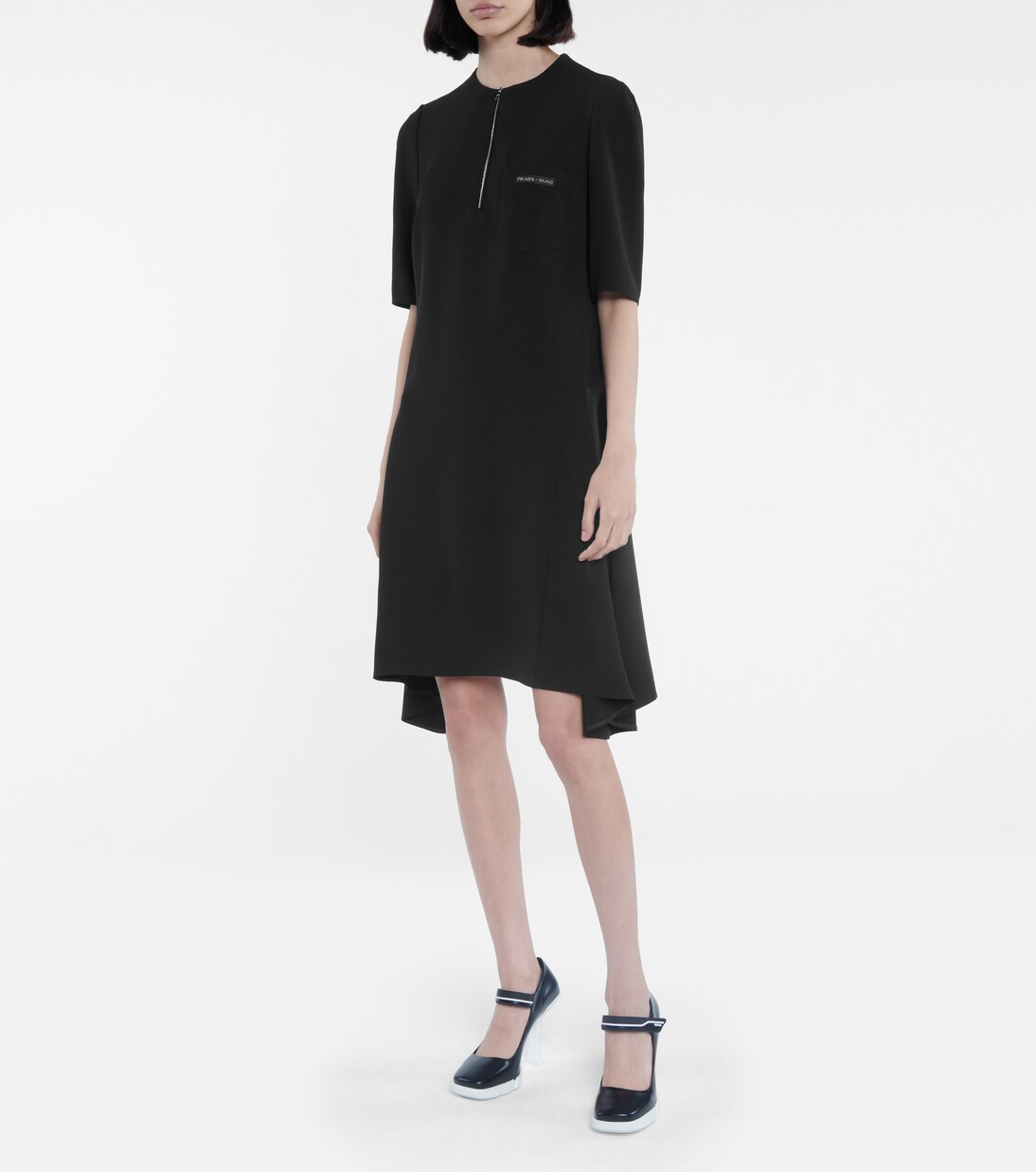 Asymmetrisches Minikleid | Prada