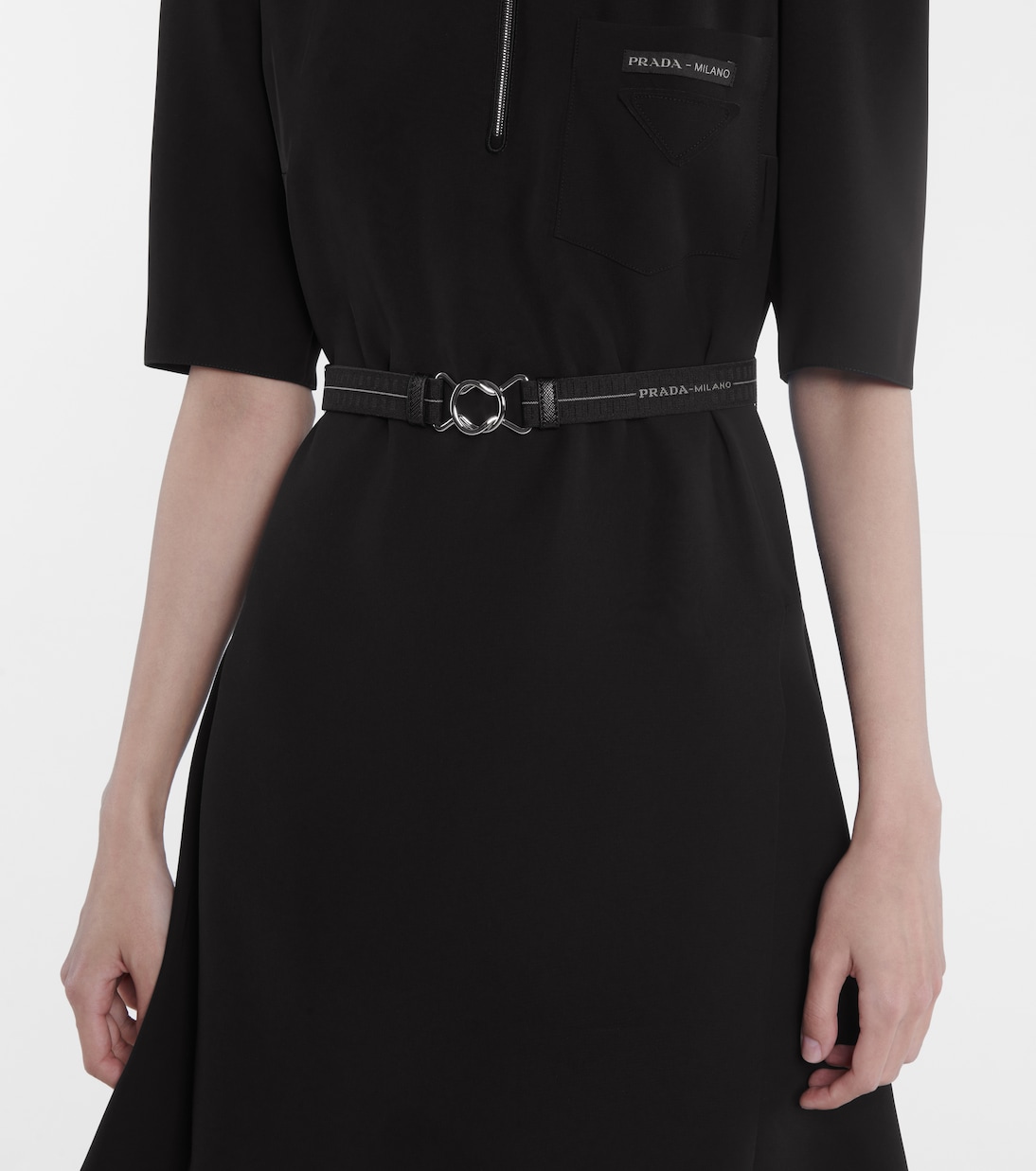 Asymmetrisches Minikleid | Prada