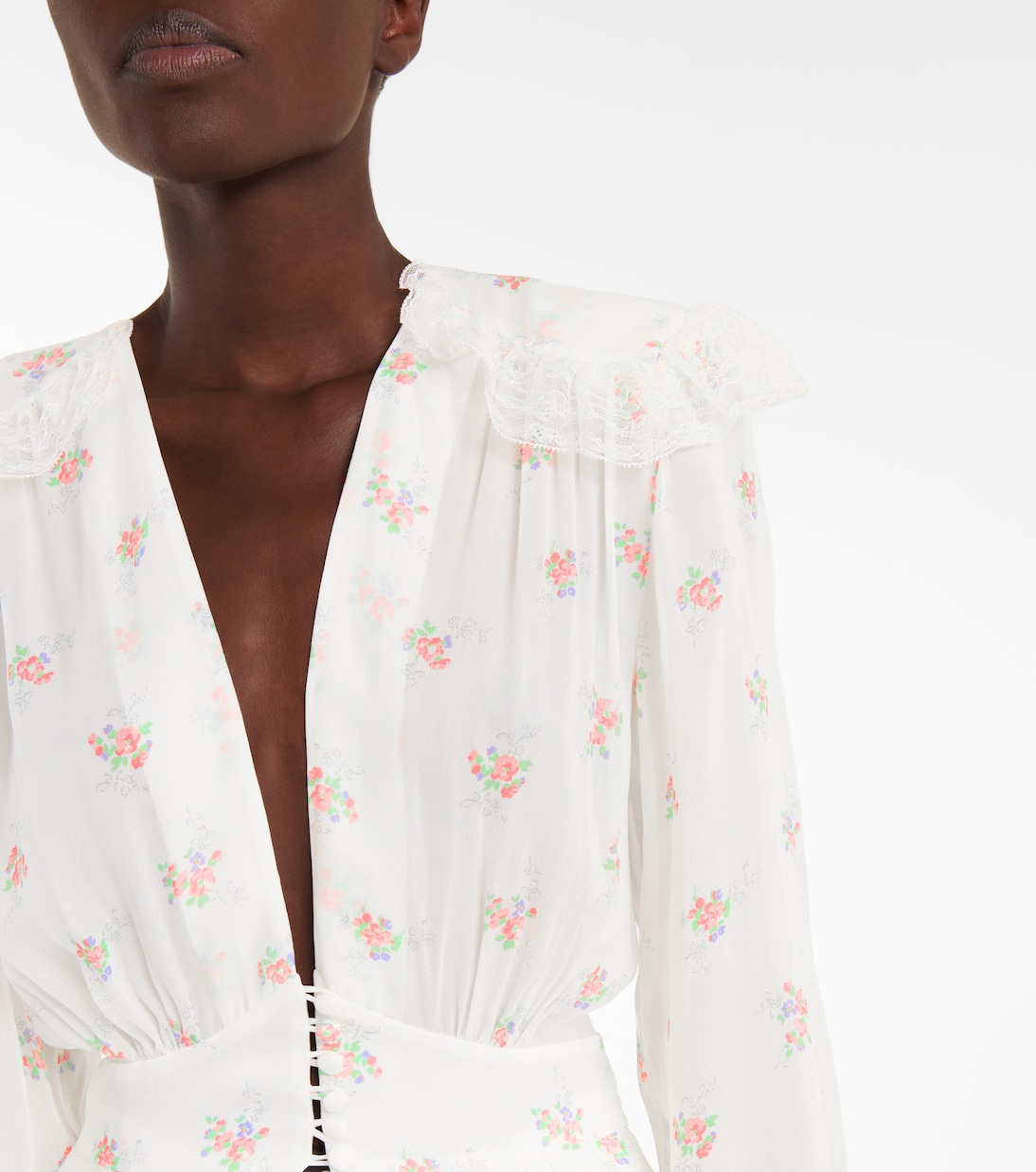 Floral maxi dress | Alessandra Rich