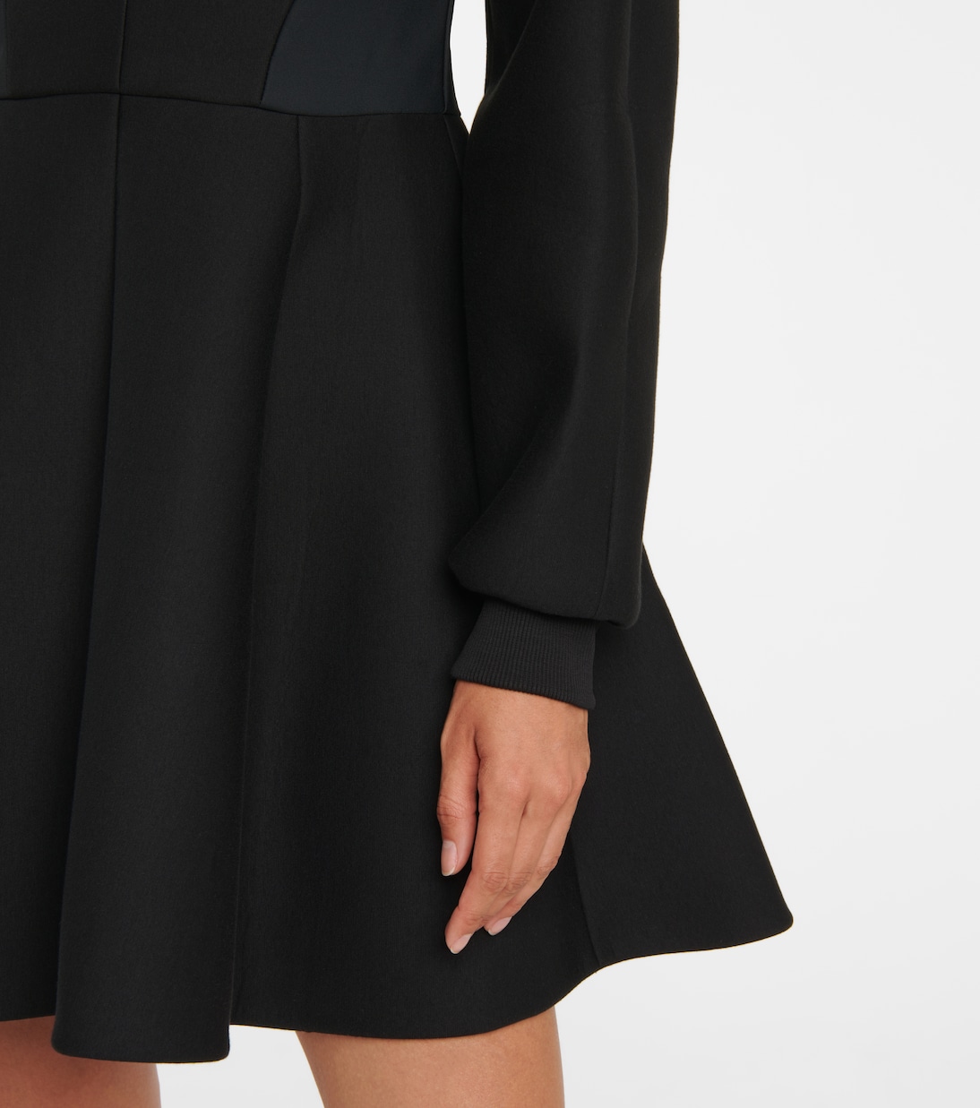 Stretch cotton-blend jersey minidress | Dolce&Gabbana