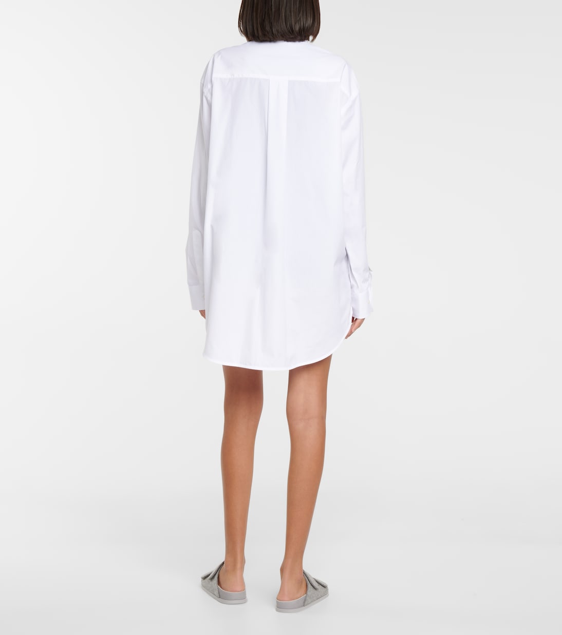 Robe chemise en coton | Wardrobe.NYC