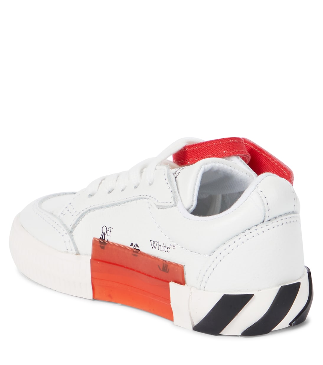 Zapatillas Low Vulcanized de piel | Off-White Kids