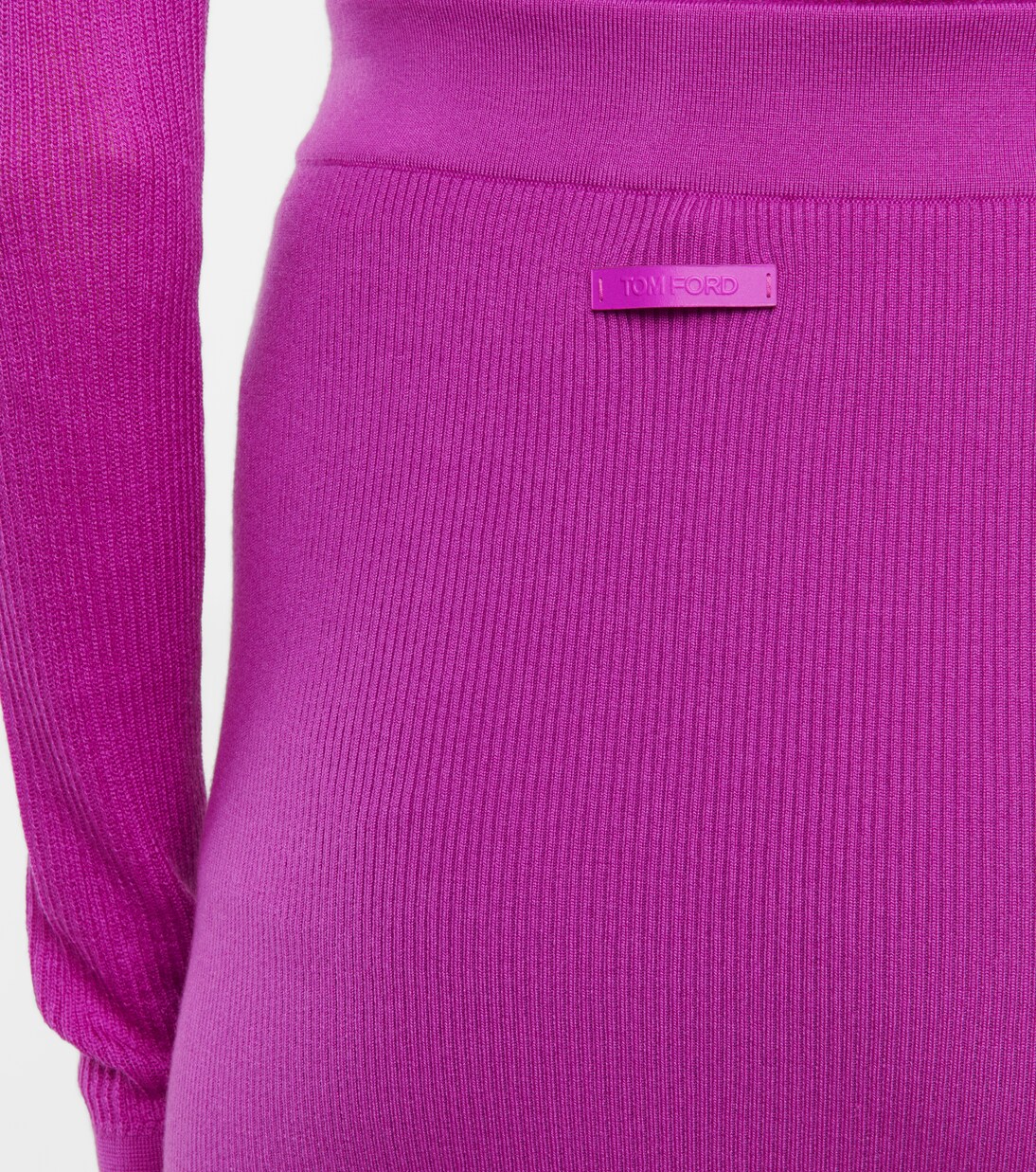Jupe crayon en cachemire et soie | Tom Ford