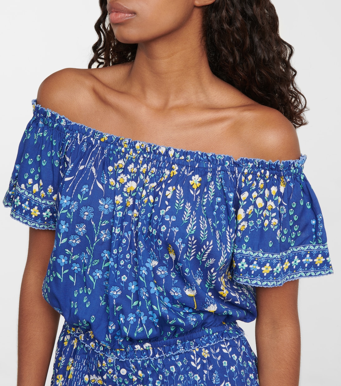 Camilla off-shoulder blouse | Poupette St Barth