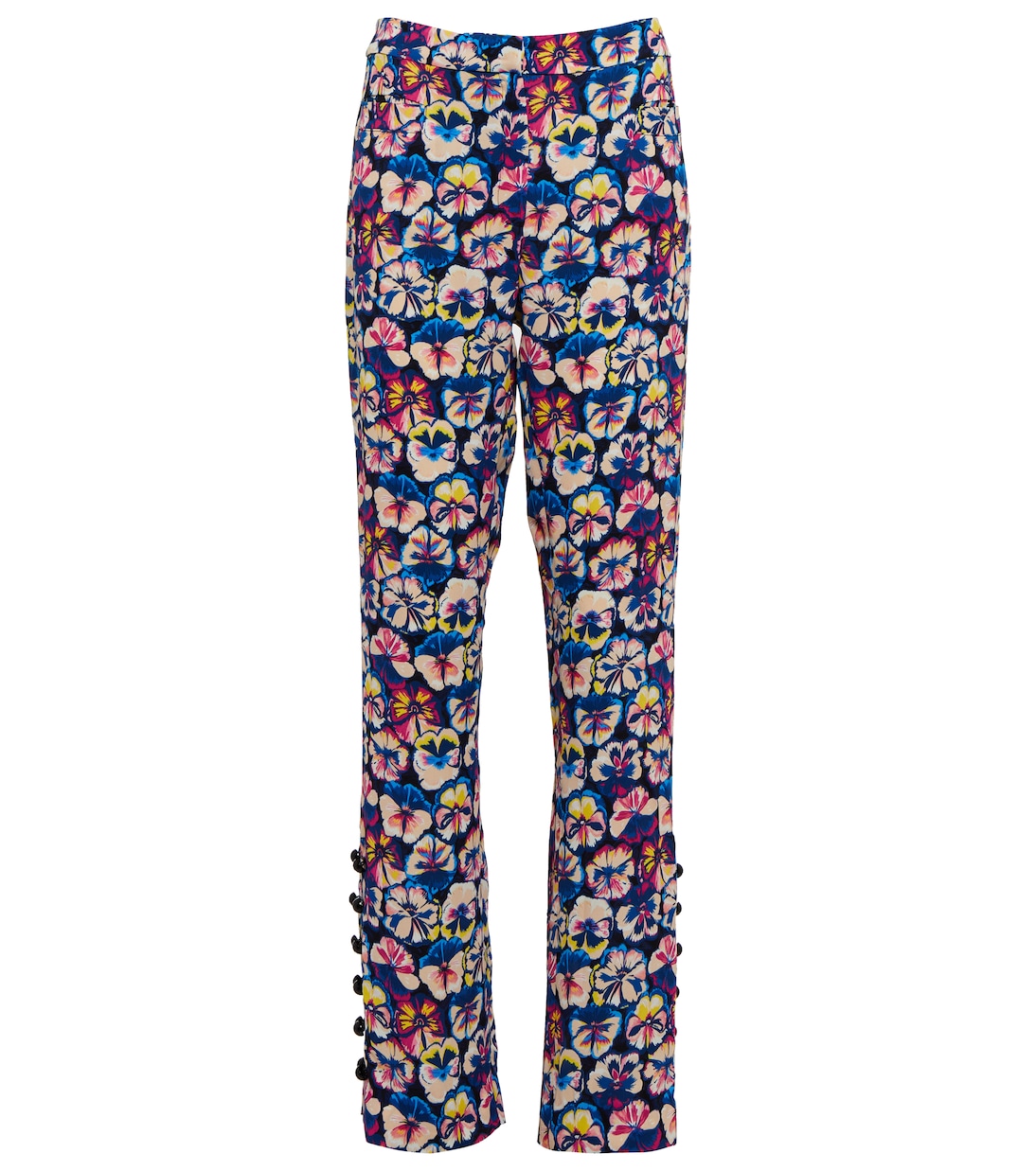 Floral high-rise flared pants | Rabanne