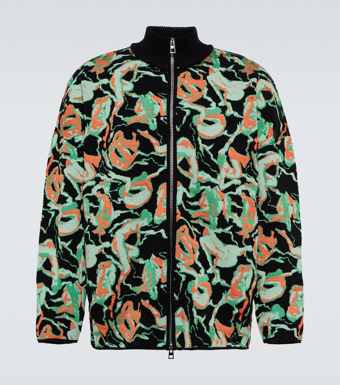 Zipped patterned cardigan | Loewe